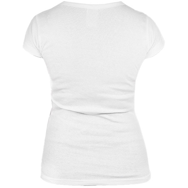 Camiseta Escotada Mujer Trasero